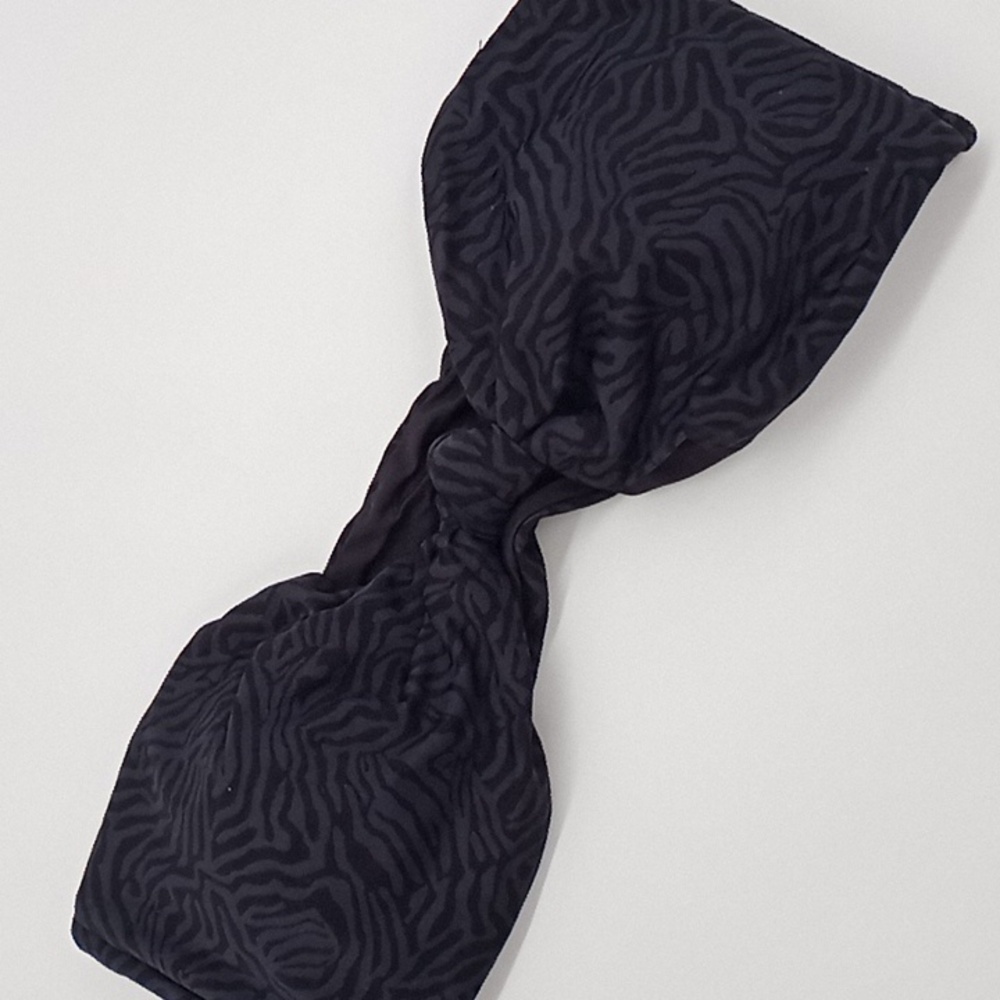 RVCA Run Wild Bandeau Bikini Top True Black XS/6